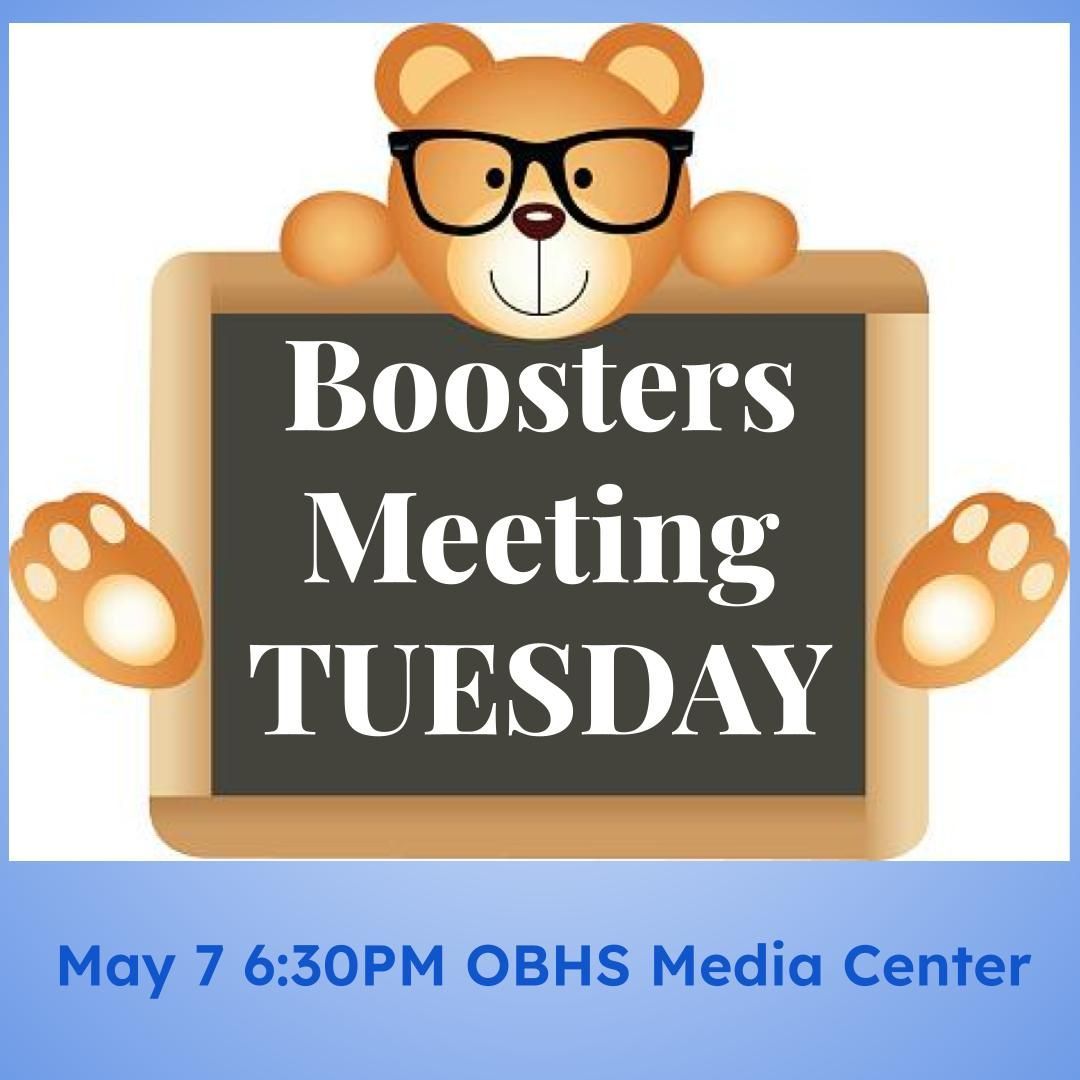 Be sure to note that we've moved the Annual Meeting to Tuesday May 7 at 6:30P in the Media Center.