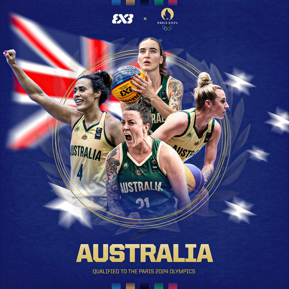 🇦🇺 The Aussies are headed to #Paris2024! 🤩 #3x3OQT x @BasketballAus