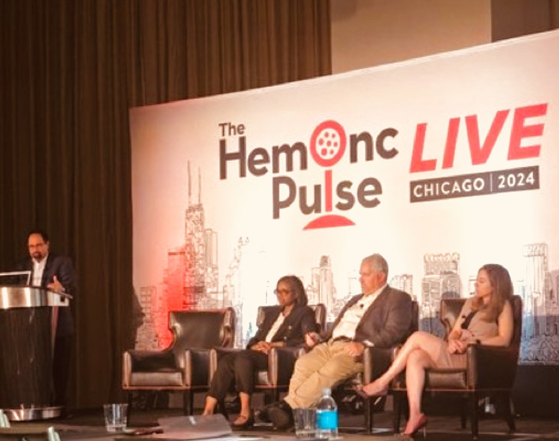 #HOPLive24 #HemOnc Pulse | Thanks 🙏 @chadinabhan & team for organizing a brilliant meeting. Honored to have had the chance to moderate our distinguished panel for #UnansweredQuestions in MPN with fantastic group 👏 @myeloidmalig @mpdrc @sanamloghavi | #MPNSM