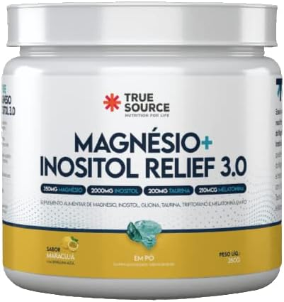 💥 Kit 2X: Magnésio + Inositol Relief 3.0 Maracujá True Source 350g
Compre Aqui ➡️ amzn.to/44rPrvA
Preço ➡️ R$299,90