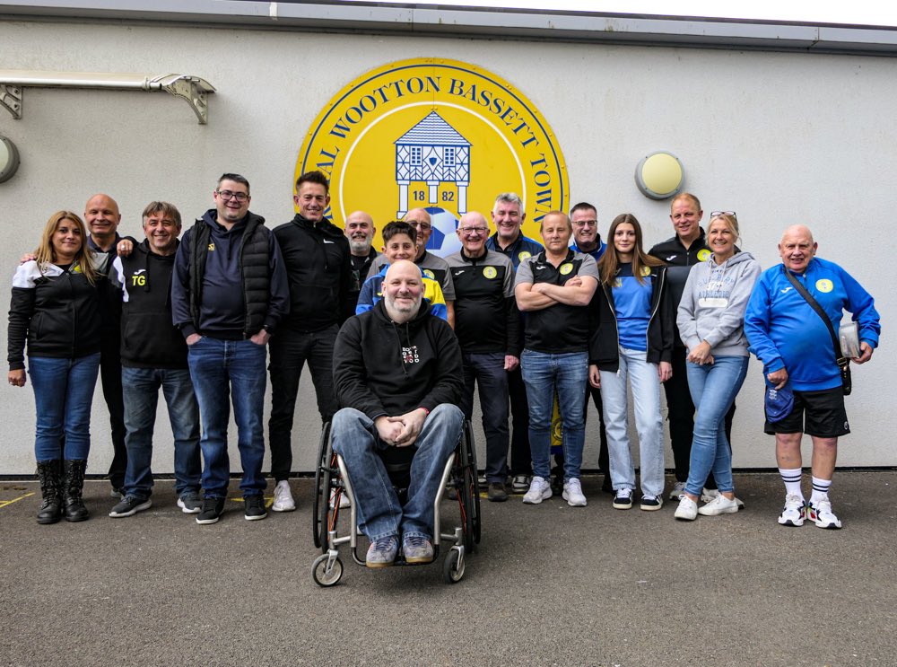 The team behind the scenes Huge thanks to our band of volunteers whose hard work behind the scenes helped make sure Tuesday evening’s @HellenicLeague Premier Division playoff final against @Cinderford_Town was a huge success off the pitch and ran smoothly! Thanks to @YSswindon