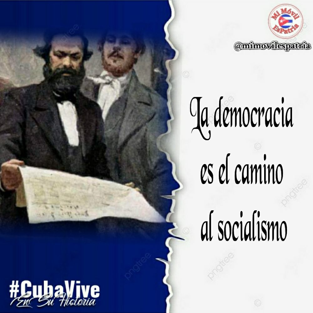 El problema no está en las ideas de Marx, está en los hombres que las aplican. El marxismo vive. #Cuba #CDRCuba