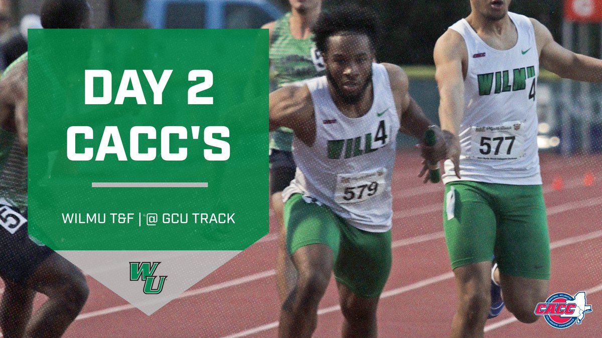 #CHAMPIONSHIPSUNDAY!!!

#WilmUTF continues to battle in the CACC Championships today at Georgian Court! Men enter on top of the standings while the women are 3rd after Day 1! #LetsGoCats!!

Follow live:
📈 - elitefeats.com/t-Results/?ID=…
🎥 - caccnetwork.com/georgiancourt/