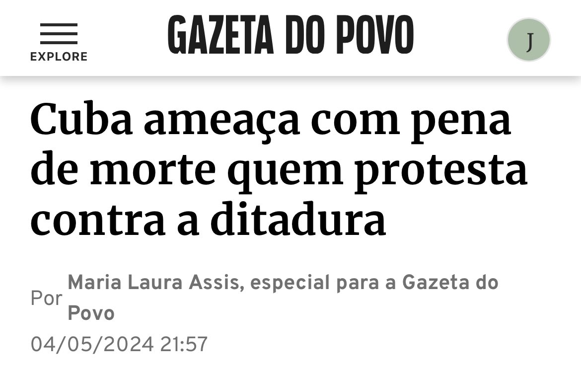 Aqui em Pindorama deve ter gente com inveja da legislação de Cuba contra os atos antidemocráticos. “Otto Molina Rodríguez, presidente da Câmara Criminal do Supremo Tribunal Popular, referiu-se ao crime de sedição, utilizado para fins políticos na ilha. “A intenção é subverter a…