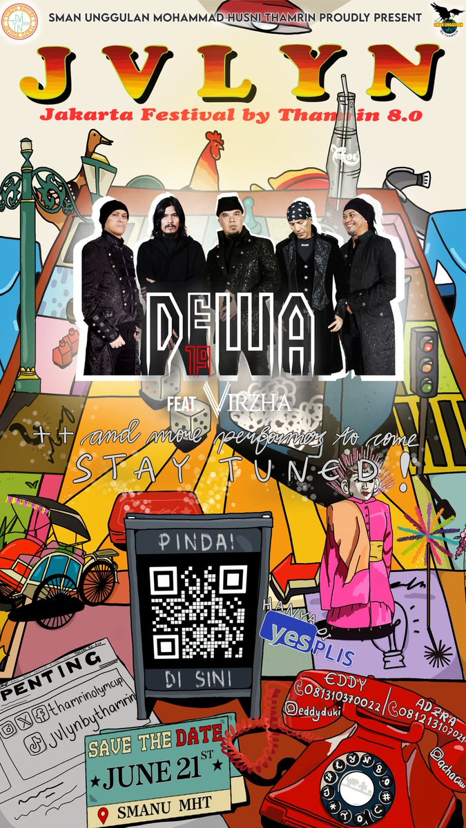 Tanggal 21 Juni 2024 free ga? 
Dewa 19 date yukk!! 🤩
#dewadate #dewa19