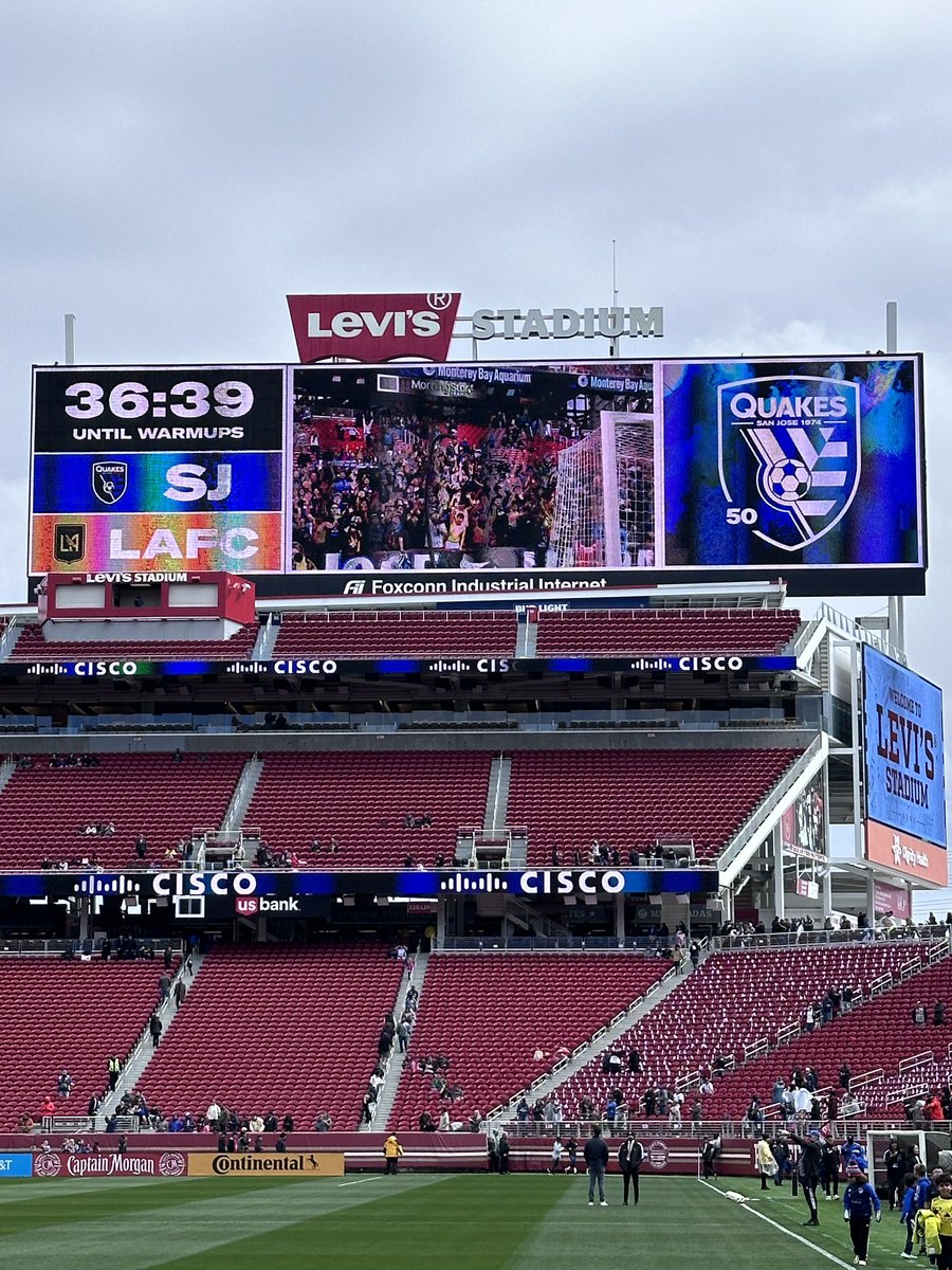 Fin de semana del 5 de mayo 🇲🇽 en Silicon Valley @LevisStadium con el triunfo de @SJEarthquakes 3-1 sobre @LAFC por @AppleTV #mlsseasonpass @mlses @mls y relatando el juego junto a @DiegoDv8 próxima escala Seattle hoy domingo #ilovemyjob ⚽️