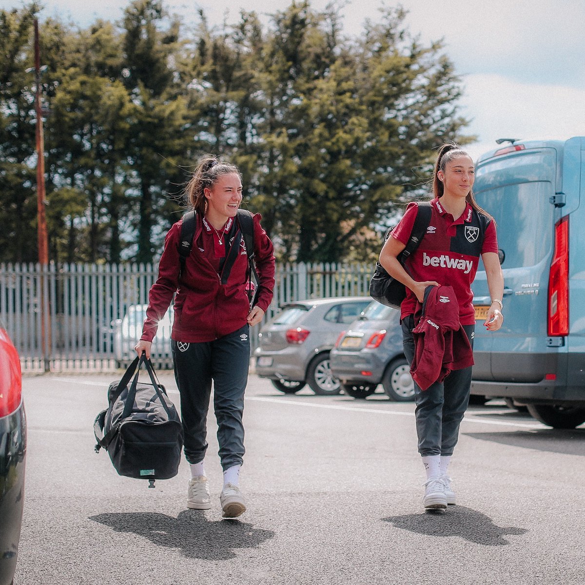Your favourite duo 👭

#WHUWFC | #BarclaysWSL
