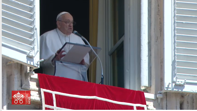 🇻🇦 “No alla #guerra, sì al dialogo! Ci sia la #pace affinché il dialogo fra loro si rafforzi e porti frutti buoni' Le parole di #PapaFrancesco al #ReginaCaeli con riferimento a #Israele e #Palestina Chiede poi di pregare per l’#Ucraina che “soffre tanto” #Papa #vaticano