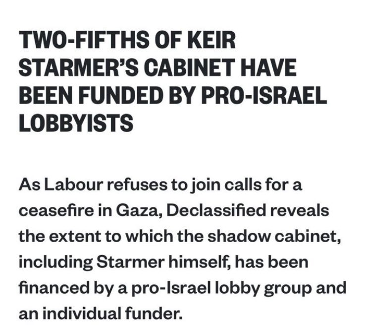 Please answer these allegations Labour as your whole credibility is in question