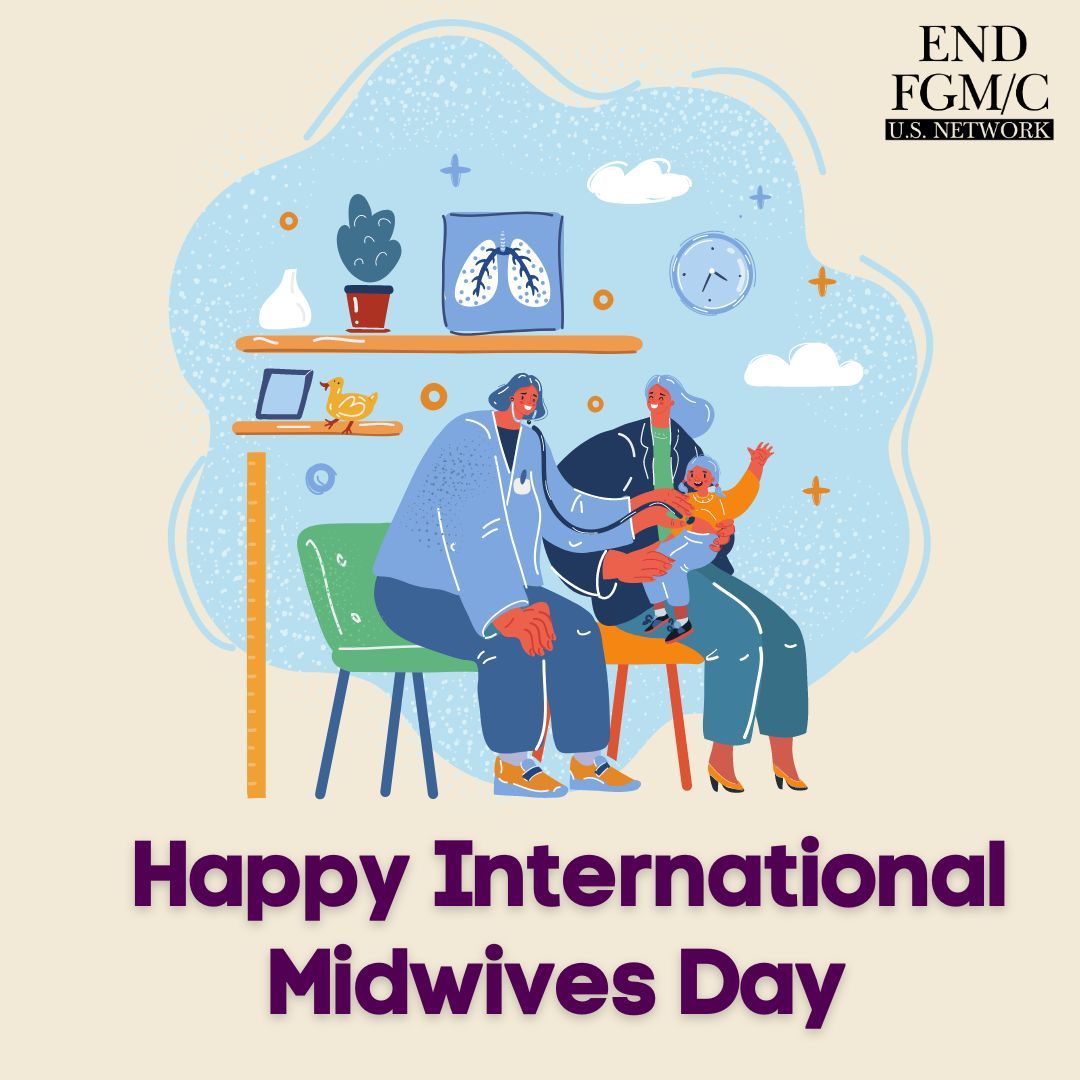 This International Day of the Midwife, we celebrate the crucial role midwives play in ending #FGM/C and supporting survivors - from prevention education to compassionate care, midwives are essential allies in safeguarding the health and rights of women and girls! #MidwivesMatter