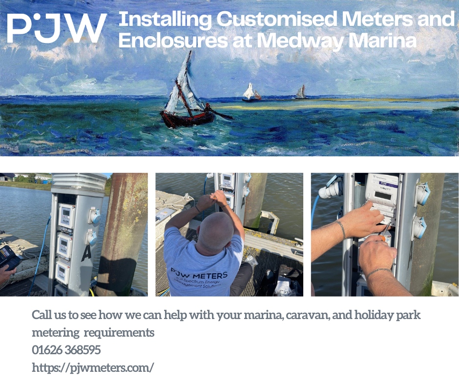 Installing Customised Meters and Enclosures at Medway Marina  #electricians #electricwholesalers  #submeters #landlordmeters #prepaidmeters #prepaidelectricitymeters