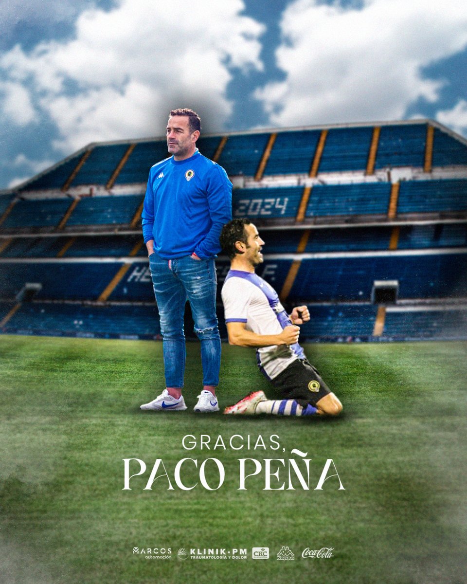 ⭐️𝗣𝗮𝗰𝗼 𝗣𝗲𝗻̃𝗮, 𝗹𝗲𝘆𝗲𝗻𝗱𝗮 𝗵𝗲𝗿𝗰𝘂𝗹𝗮𝗻𝗮

☑️ Ascenso, como jugador, a Primera División 
☑️ Ascenso, como secretario técnico, a Primera RFEF

💙 #MachoHércules 🤍