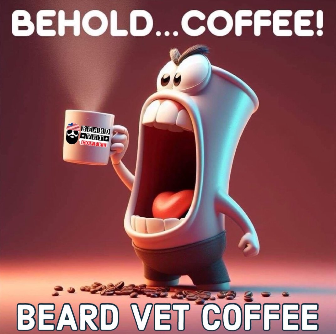 Enjoying a Great cup of @Beard_Vet coffee Good Sunday morning Patriots 🇺🇸🌞☕️