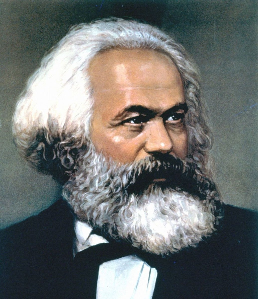SpiritofLenin's tweet image. "The profound hypocrisy and inherent barbarism of bourgeois civilisation lies unveiled before our eyes turning from its home, where it assumes respectable forms, to the colonies, where it goes naked."

Remembering Karl Marx, who was born on this day in 1818.