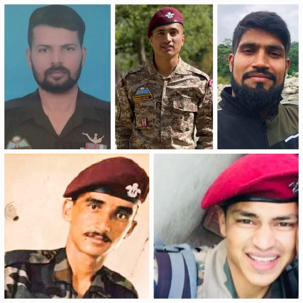 Some Pictures Don’t need Captions Huge Respect for the Gallants of 9 PARA SF on First Balidan Diwas. HAVILDAR NEELAM SINGH CHIB NAIK ARVIND KUMAR PARATROOPER PRAMOD NEGI PARATROOPER SIDDHANT CHETTRI LANCE NAIK RUCHIN SINGH RAWAT We don’t know you, but we Owe you #KnowYourHeroes