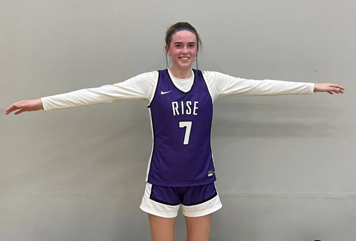 Did anyone raise their stock more on Saturday than @brielle_jans of @MNRiseGirls Wolfe? The top 25 sophomore was dominant in both @AAUEvents MN State Prelims games we watched against top-end D1 talent. She’s a scholarship-level prospect from Clara City.