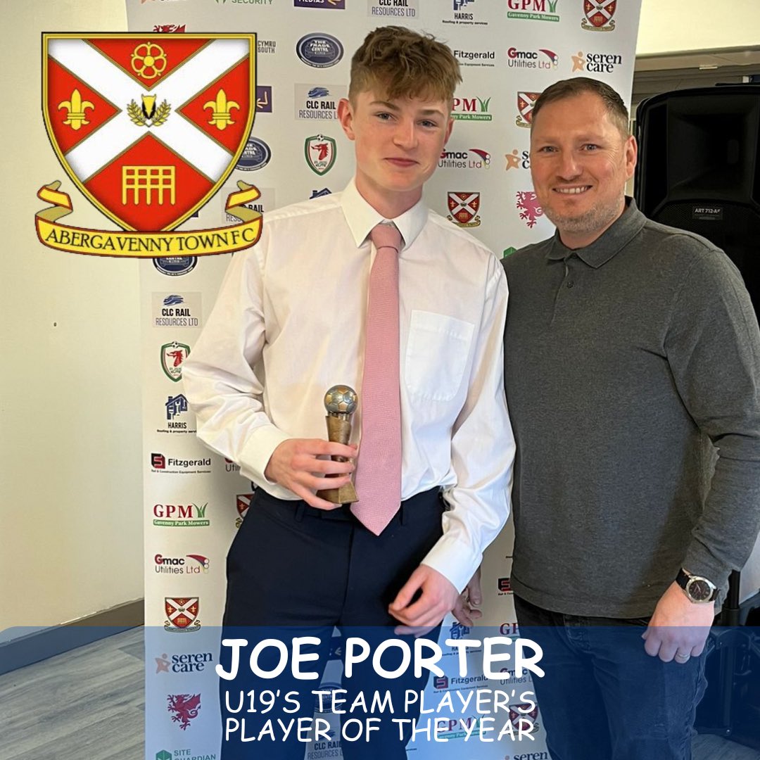 🏆🔵PRESENTATION NIGHT🔵🏆

Congratulations to Joe Porter for being named U19’s Team Player’s Player of the Year.

#yourtown #yourclub
#atfc #football #utt
#talkofthetown #awards
#presentationnight2024