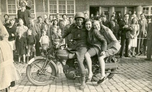 Befreiung von Amsterdam, Mai 1945. #Bevrijdingsdag