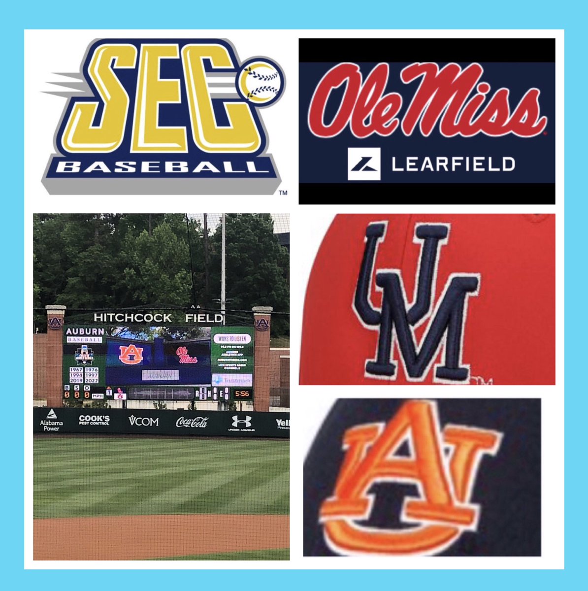 Today @OleMissBSB looks for a road sweep at Auburn. Game three 1st pitch is 3pm…airtime on the @OleMissNetwork is 2:30pm w/@RebVoice & @HenduReb! Listen 🎧⬇️ 📻 Local radio olemisssports.com/sports/2018/7/… 📱 @OleMissSports app 💻 online olemisssports.com/watch?Live=992…