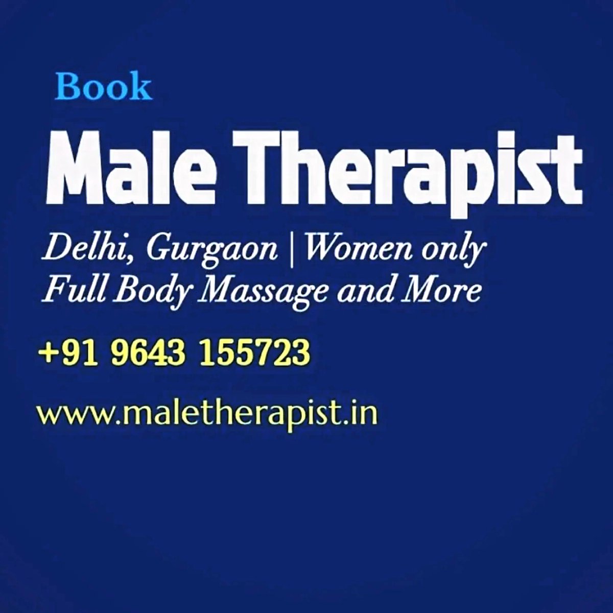 Book a Male Therapist in Delhi, Gurgaon.

Get the desired massages done at your home & hotel room.

- 24 hours available 
- Delhi, Gurgaon 
-  Call  ☎  9643155723

 #24hours

#maletherapist #delhi, #newdelhi #gurugram #gurgaon #womenonly #womenonlyspa #delhincr