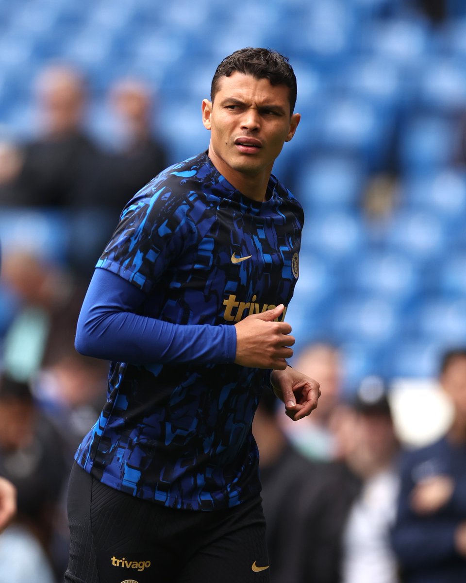 Cherish this Chelsea fans 🥰 Thiago Silva starts in what could be his penultimate Premier League match at Stamford Bridge 🔵 #CHEWHU