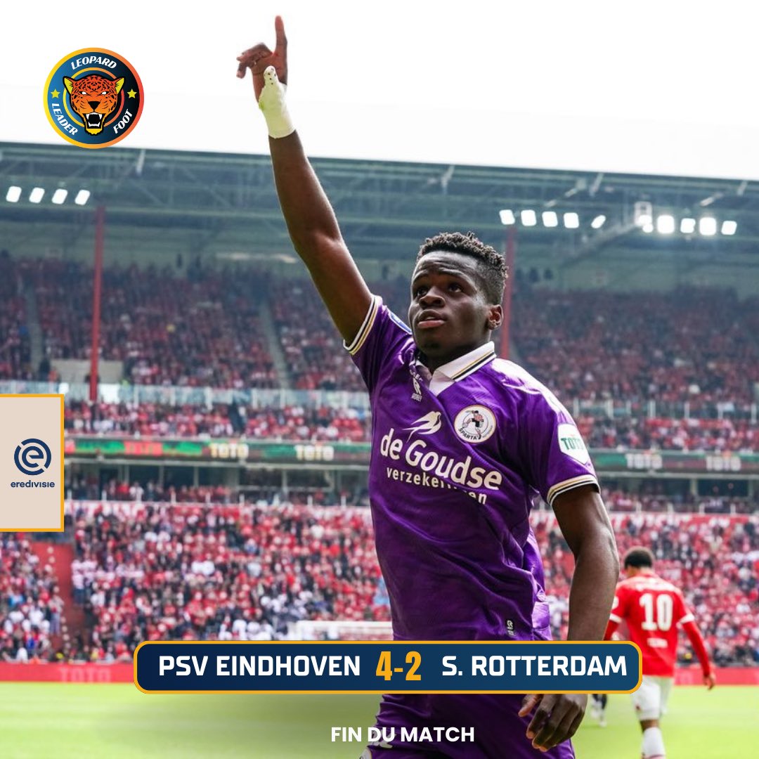 🇳🇱 [𝑬𝒓𝒆𝒅𝒊𝒗𝒊𝒔𝒊𝒆] Metinho buteur face au PSV  En déplacement sur la pelouse du nouveau championnat des Pays-Bas, le Sparta Rotterdam s’est incliné 4️⃣-2️⃣. L’espoir congolais Metinho 🇨🇩🐆 a ouvert le score dans cette rencontre. Son équipe joue toujours une place…