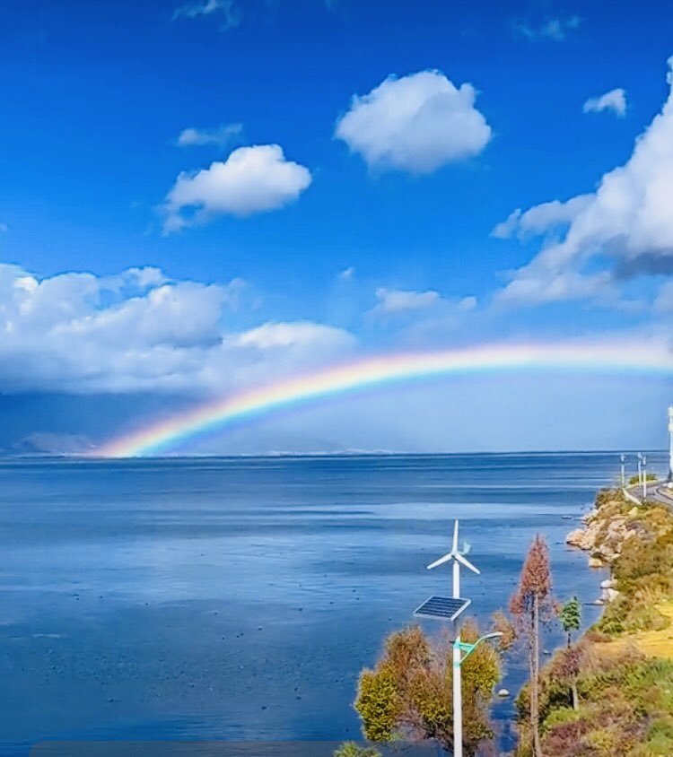 心の夢は雨上がりの空にかかる虹のよう