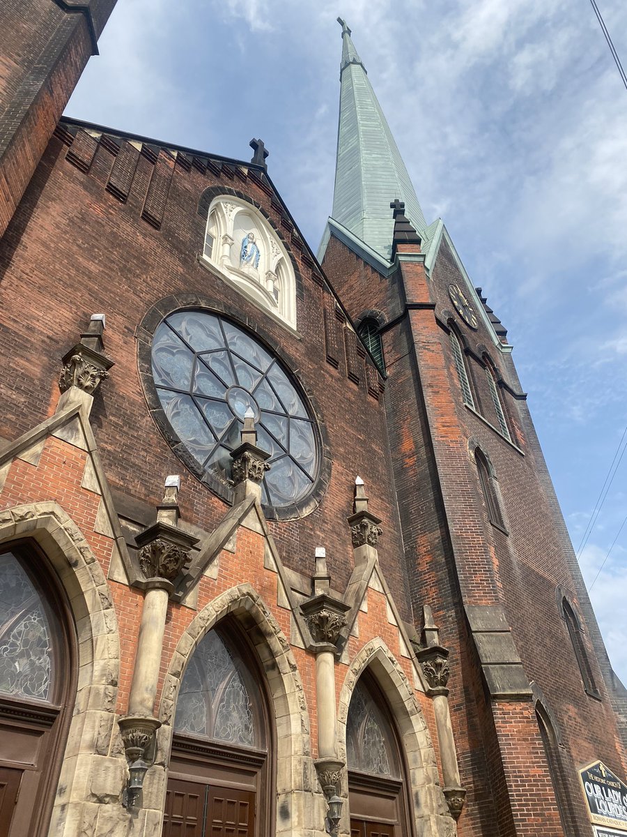 Join us at 10a Mass at OurLadyofLourdes in @slavicvillage. True #FoodForTheSoul with Father Joseph Callahan. You are 9 minutes from Gateway if you are going to the @Cavs or @CleGuardians game. Look forward to see you, meeting you, greeting you.