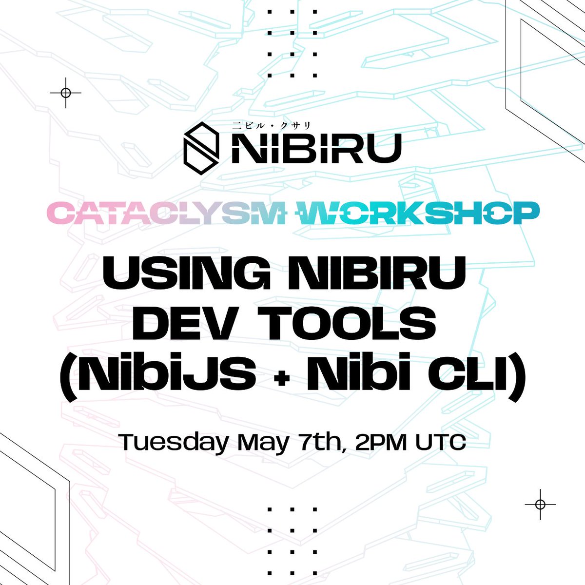 🤖Join us for the @NibiruChain Cataclysm Hackathon Workshop to delve into NibiJS and Nibiru CLI. Learn the essentials of utilizing these powerful tools for building on the Nibiru chain. 📅 May 7th, 2:00 PM UTC 🔗 Watch live: youtube.com/watch?v=57Oao5… or binance.com/en/live/video?…
