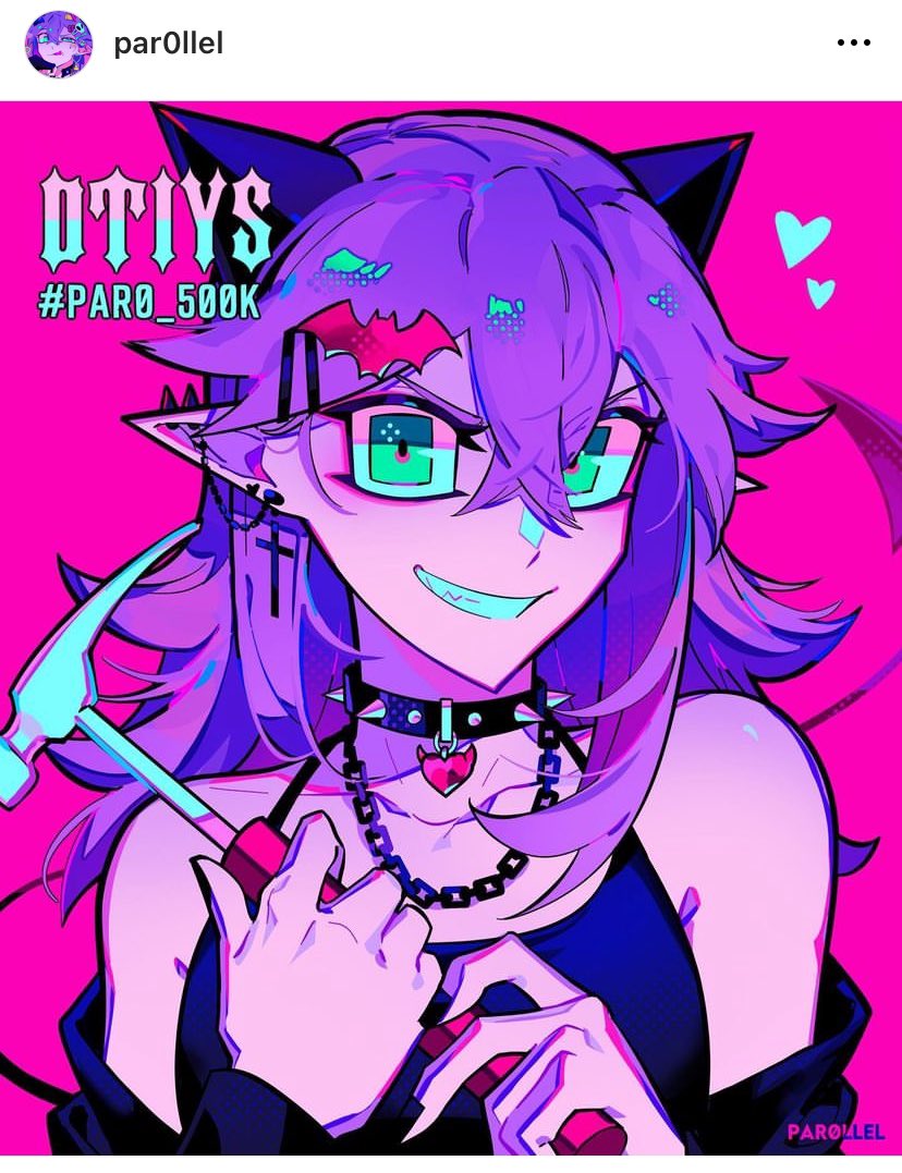 @par0llel 
#paro_500k

#dtiys #AnimeArt #animestyle #guroart  #Procreate #ArtistOnTwitter