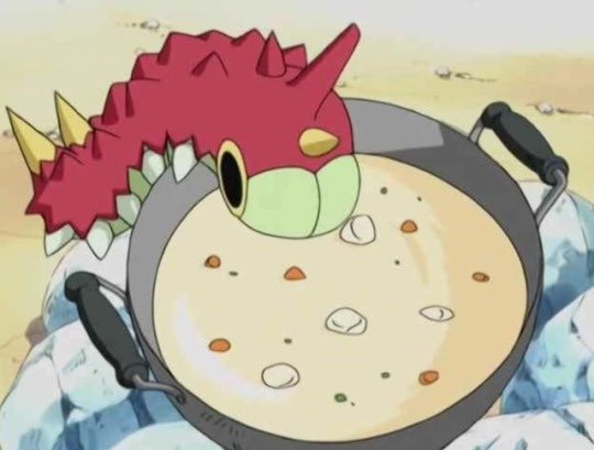 Wurmple loves his soup