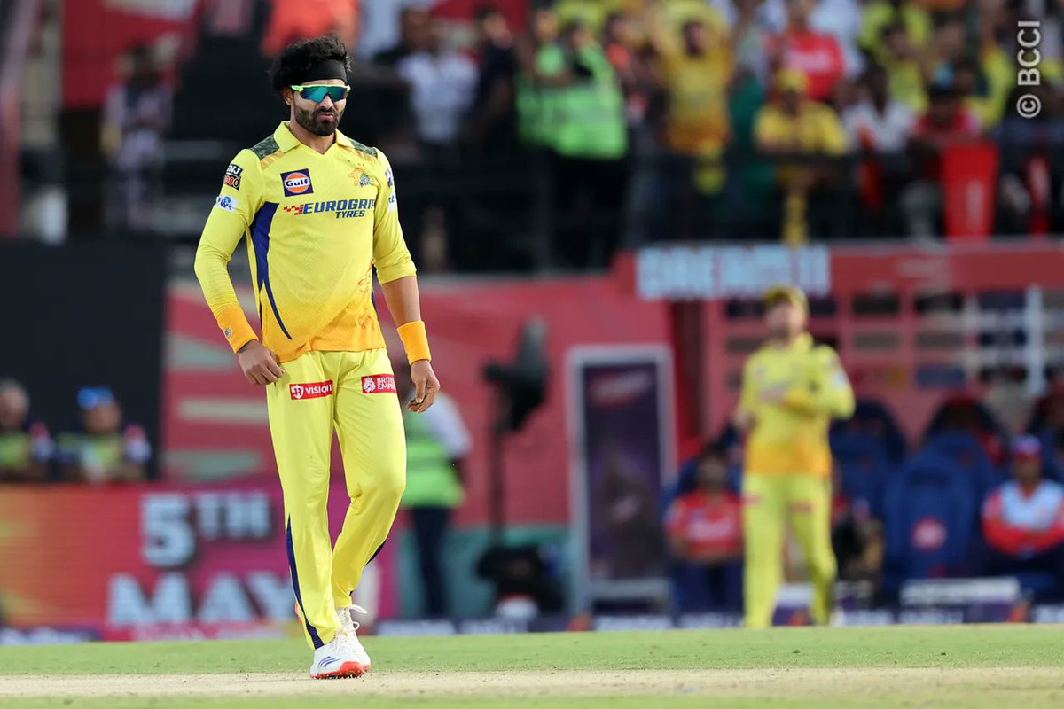 - 43(26) with bat. 
- 3 wickets with ball. 

In a must win game, Ravindra Jadeja stands tall for CSK - What a performance by the Thalapathy of CSK. 👌