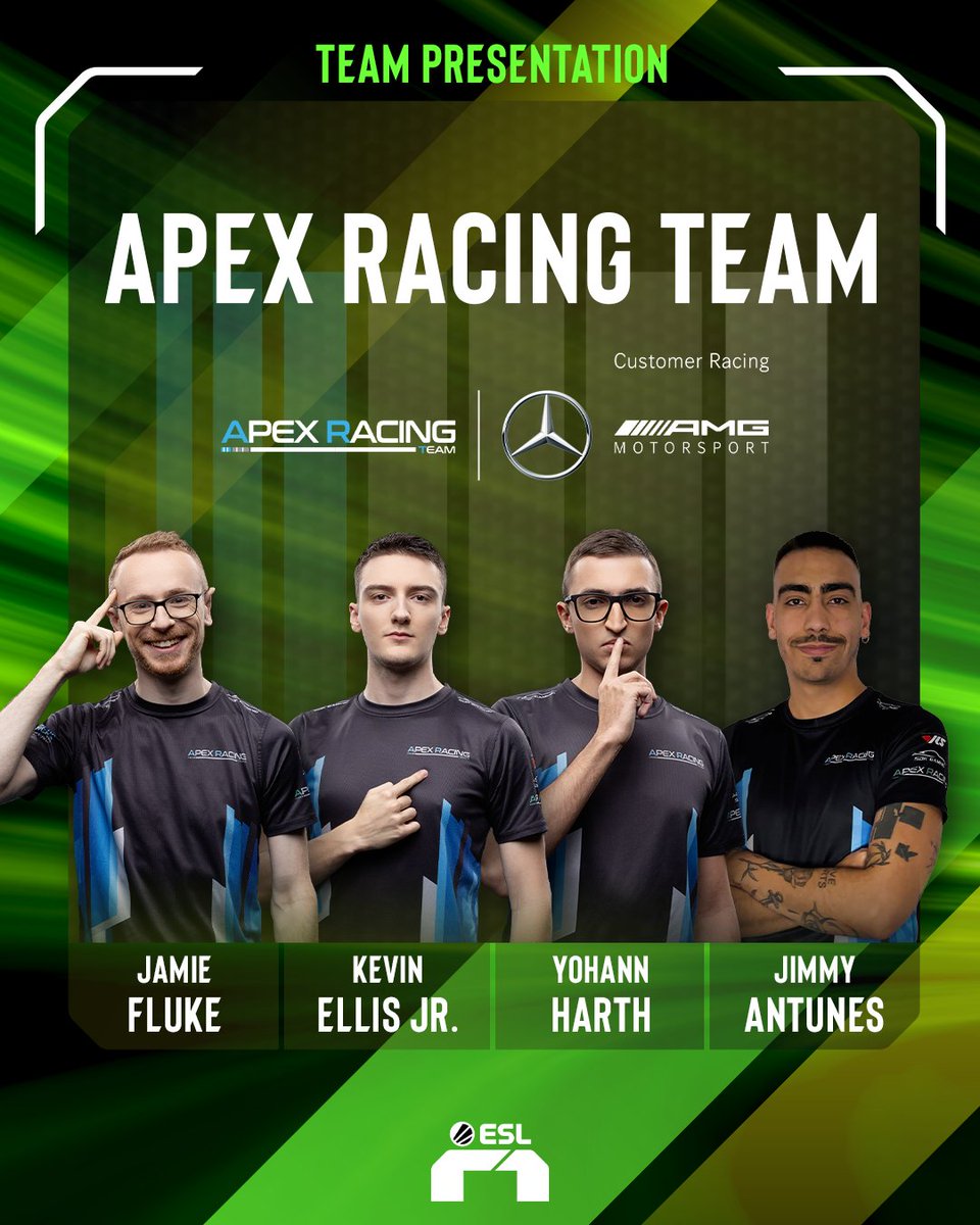 Same, same but different once again! @apexracingteam is here for 𝗿𝗲𝘃𝗲𝗻𝗴𝗲 and will do everything in their way to lift that 𝘁𝗿𝗼𝗽𝗵𝘆 🏆 Can they 𝗲𝘅𝗽𝗹𝗼𝗱𝗲 and write history with their new driver? 🤔