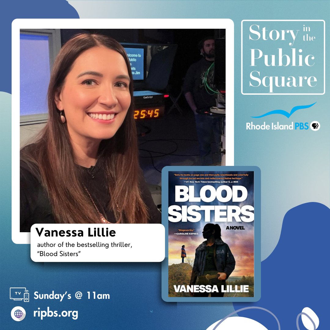 On this episode of @pubstory, bestselling suspense author Vanessa Lillie gives her novel, “Blood Sisters,” some context, discussing why she decided to implement her Cherokee heritage into the novel.  Watch now: watch.ripbs.org/video/story-in…