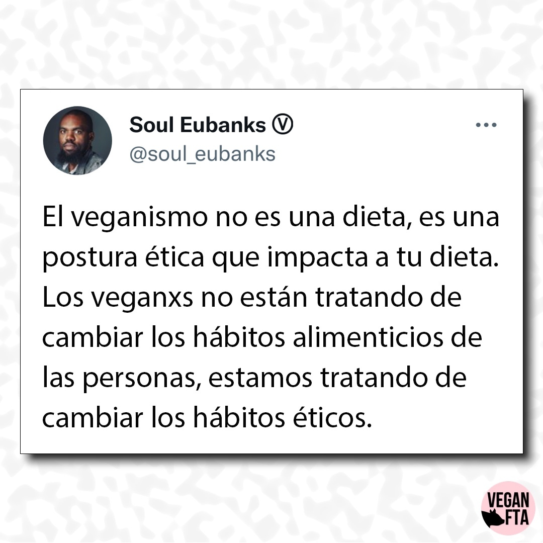 Exactamente, @soul_eubanks 🌱🙌⁠
⁠
Siempre es por los animales y no por dieta 🐄🐖🐓⁠
⁠
El veganismo requiere un cambio de paradigma con respecto a cómo vemos a los animales no-humanos.⁠
⁠
#comunidadvegana #dietavegana #frasesparapensar #veganismoesjusticia #vegandiet