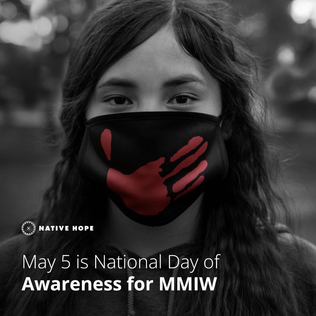 What is National MMIW Awareness Day? It’s a day to wear red and raise awareness for missing and murdered Indigenous women and speak out about the inequalities that Native women face when seeking justice for violence and sexual assault. #NoMoreStolenSisters #NativeHope #MMIW