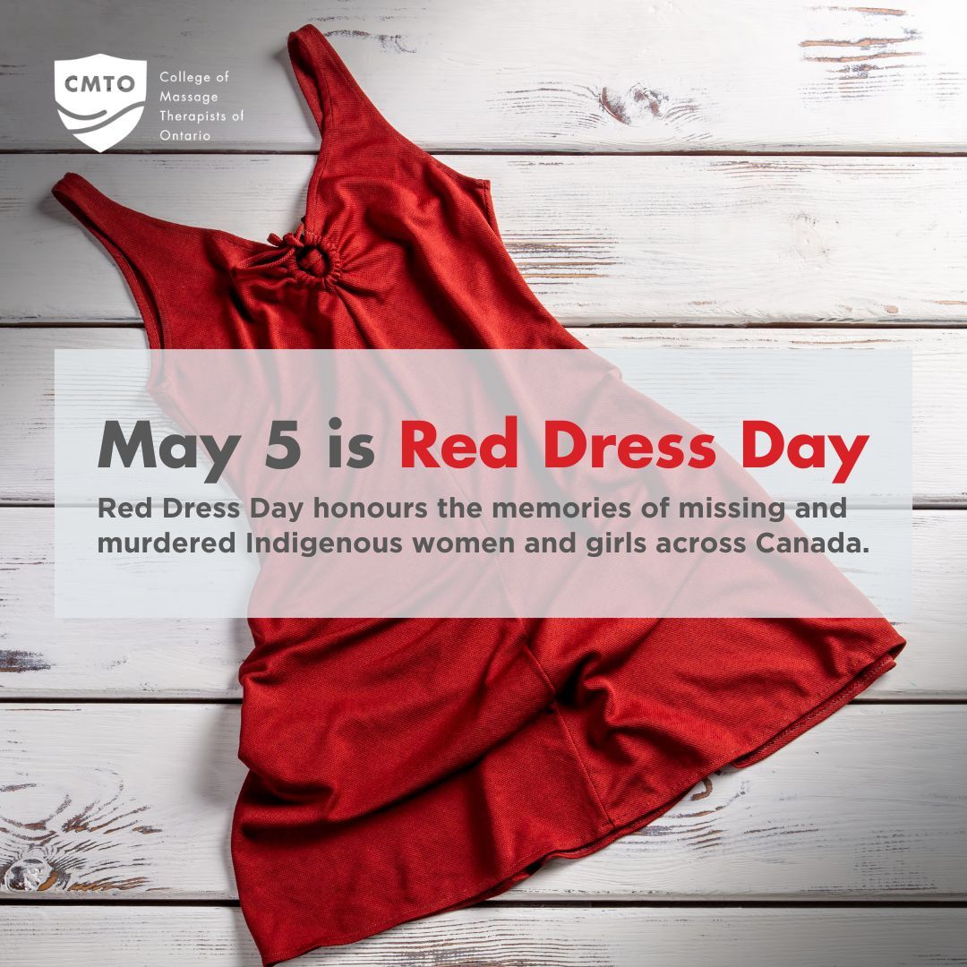 Today is #RedDressDay. On this day, we honour the memory of the missing and murdered Indigenous women and girls by wearing the colour red. Let’s stand together to raise awareness and support Indigenous communities across Canada.