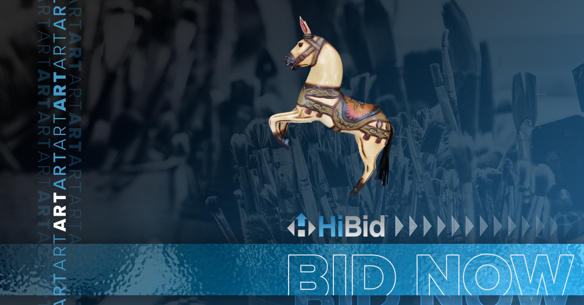 Carousel Horse 

Auctioneer: Don Corneil Auctioneering Services Ltd.
Online Only Auction - Ends: 5/8/2024

View Lot: tinyurl.com/3mna8mxp 👈

#HiBid #HiBidAuctions #Art #Sculpture #CarouselHorse #Auction #Bid