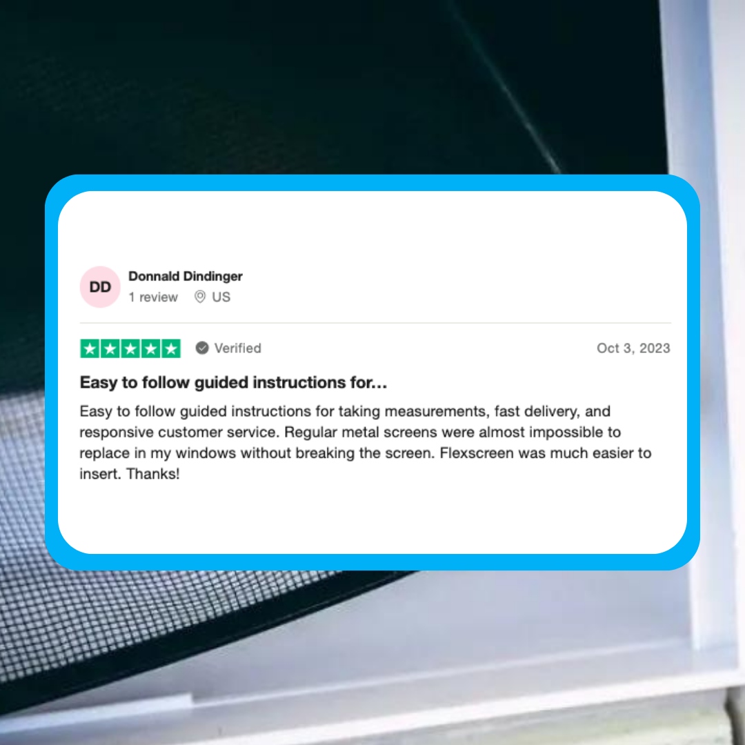 'Regular metal screens were almost impossible to replace in my windows without breaking the screen.' That's what we've been telling the world! Which is why we designed a simpler, hassle-free solution to window screens. 😊 

#FlexScreen #flexiblewindowscreens #flexible #firstan...
