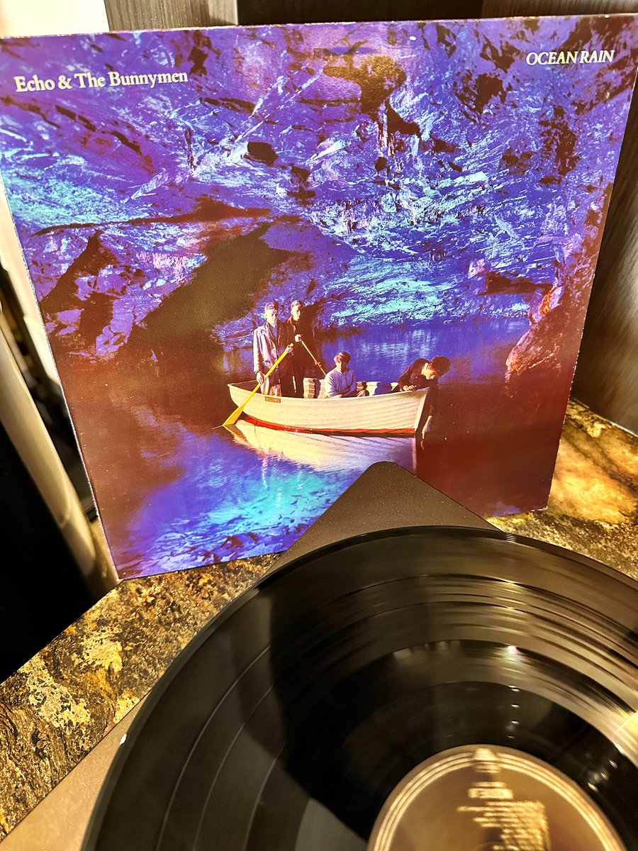 Released 40 years ago yesterday, Echo and the Bunnymen’s masterpiece Ocean Rain. #KillingMoon #vinyl #vinylrecords