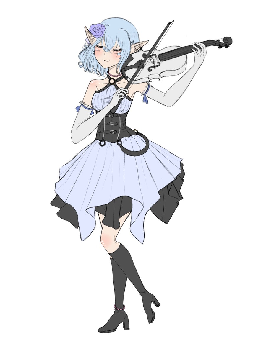 @Timely_Mari Violinist Annalie was one of the very first drawings I did of her 🥺🩵 I would love to join!!