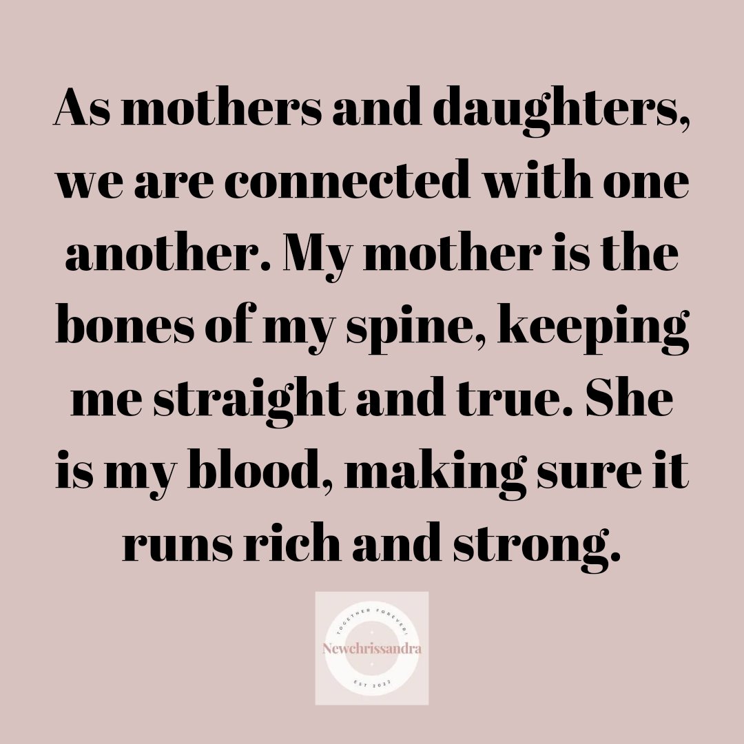 Follow us for more inspiring content 💖

#newchrissandra #motherhood #momsanddaughters #aesthetic #motherdaughter #momlife #momblogger #bond #daughters #mothers #WomenEmpowerment #motherdaughtergoals #motherslove #homeiswheretheheartis #motherhoodunplugged #daughterlove