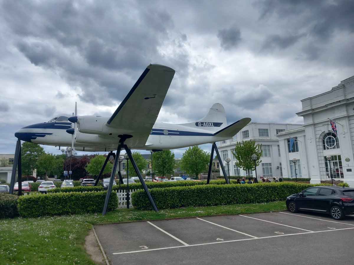 Ah de Havilland Heron @CroydonAirport