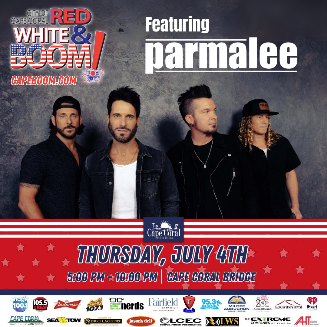 🎆 BOOM Zone tickets for the 2024 #RedWhiteAndBOOM are now on sale! Don't miss out on the best seats in the house for the fireworks spectacular! Limited tickets are available! Visit bit.ly/4djzvQ2 for an unforgettable Independence Day experience! 🇺🇸🎇 #CapeCoral