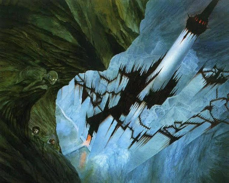 The View above Minas Morgul by John Howe