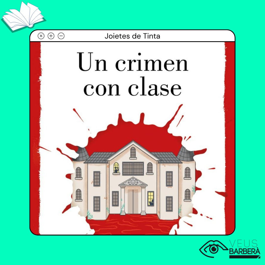 🥀 L'última recomanació a #joietesdetinta ha estat "Un crimen con clase" de Julia Seales.

💬 No et perdis la secció a la nostra web! 👉 veusbarbera.cat/el-guirigall/j…

#bdv #barberadelvalles #veusbarbera #narrativa
