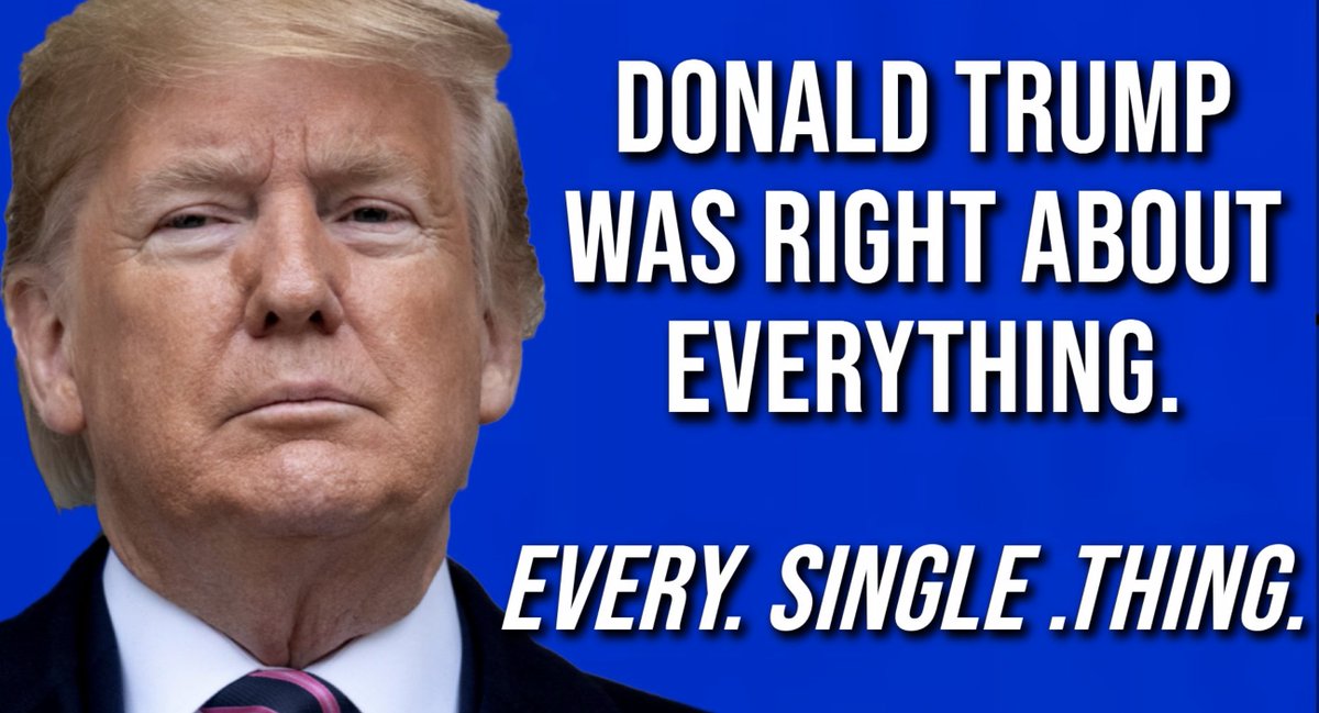 Thank you, President Trump, for opening our eyes to the fake activist media, the anti-America Democrats, and the phony Hollywood elite who pretend to love our country. And also for exposing how crooked and rotten our Justice system has become. Trump was right. It's all rigged.