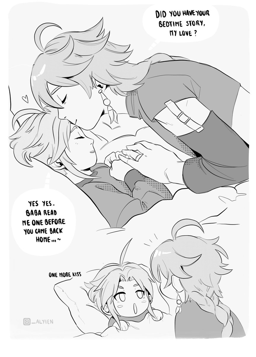 found again this quite old comic 🥴

#xiaoae #xiaoaether #yanqing #原神 #魈空