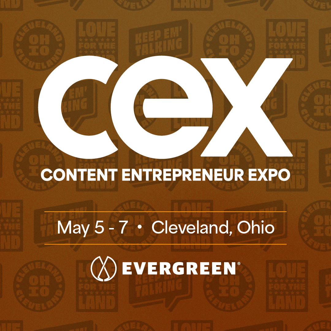 By content entrepreneurs. For content entrepreneurs. Be a part of THE event bringing all the great minds together in one spot. Content Entrepreneur Expo, May 5-7, Cleveland. Save $100 with my exclusive coupon code Evergreen100. #ContentEntrepreneur #ContentBusiness
