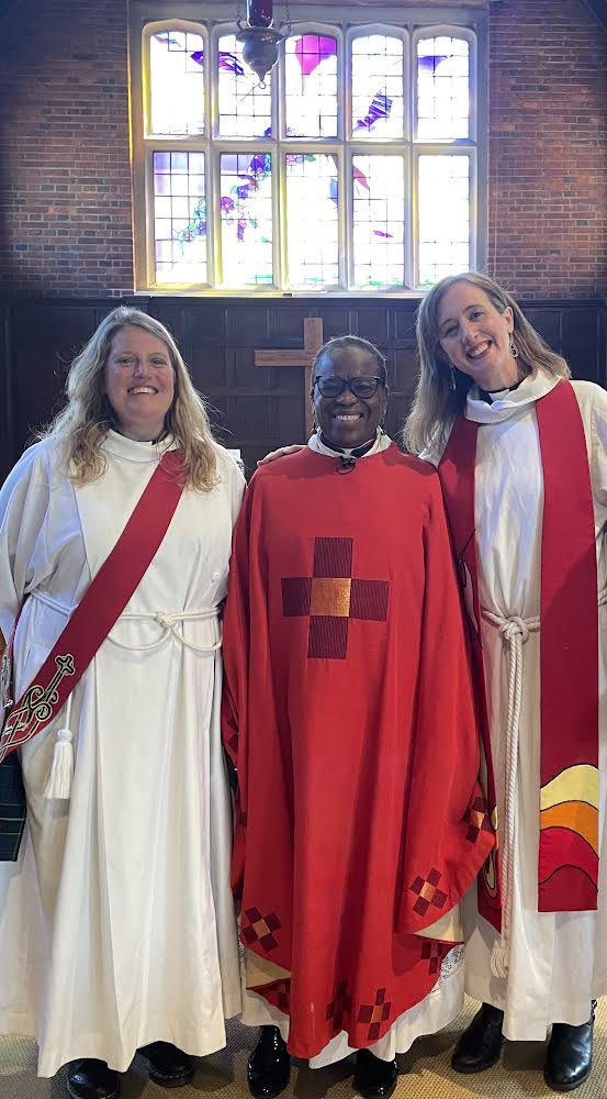 Thank you so much to @MotherRoxanne, Dean of Cultural Diversity, for coming to preach and preside @BarnKew Benefice Patronal. Inspiring words on St Philip, your important ministry, and encouraging each other in our faith. So good to be with @stlukeskew too! @SouthwarkCofE